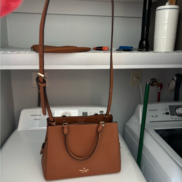 Kate Spade Brown Leather Tote Bag - Picture 2 of 5